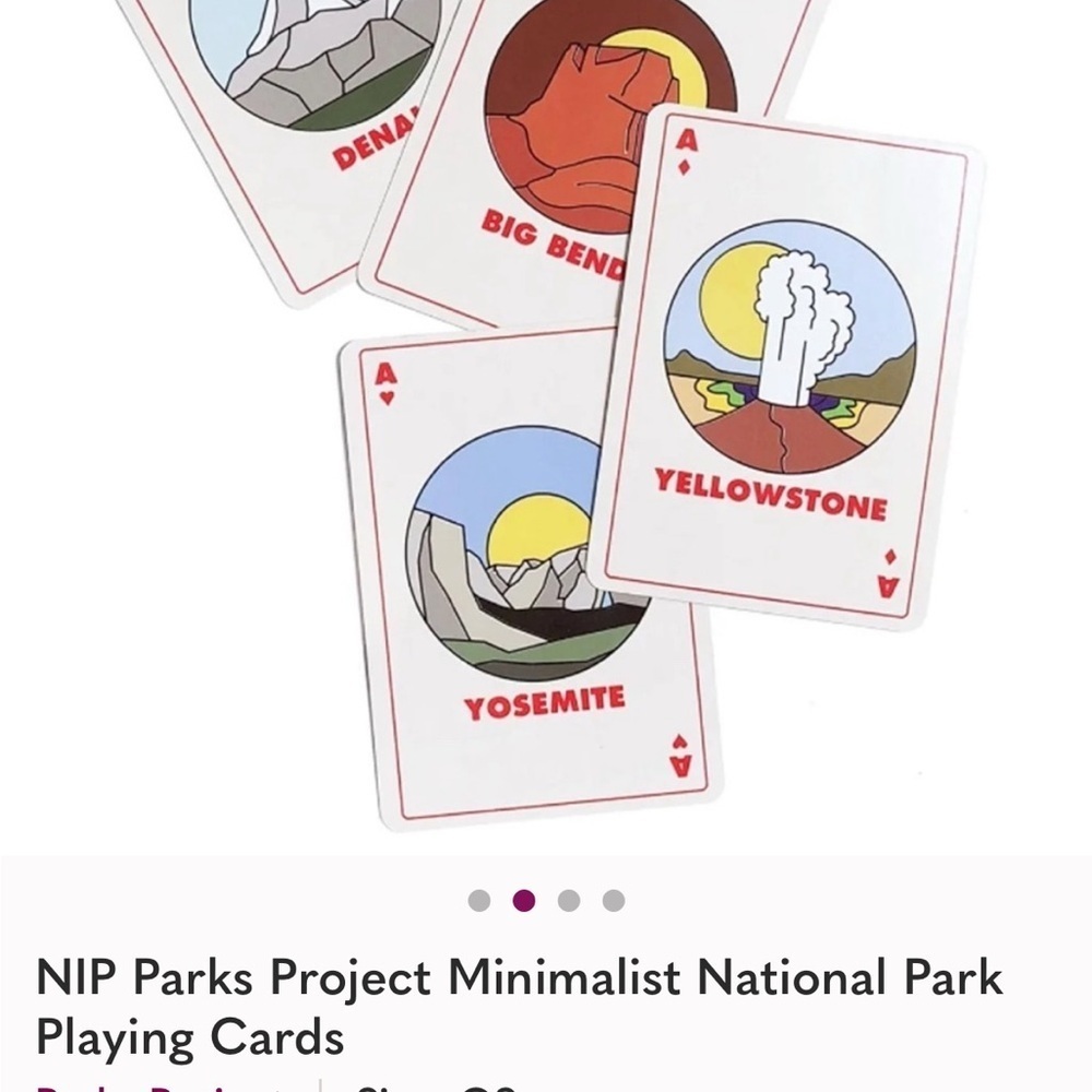 Parks Project National Park Playing Cards - Picture 2 of 4